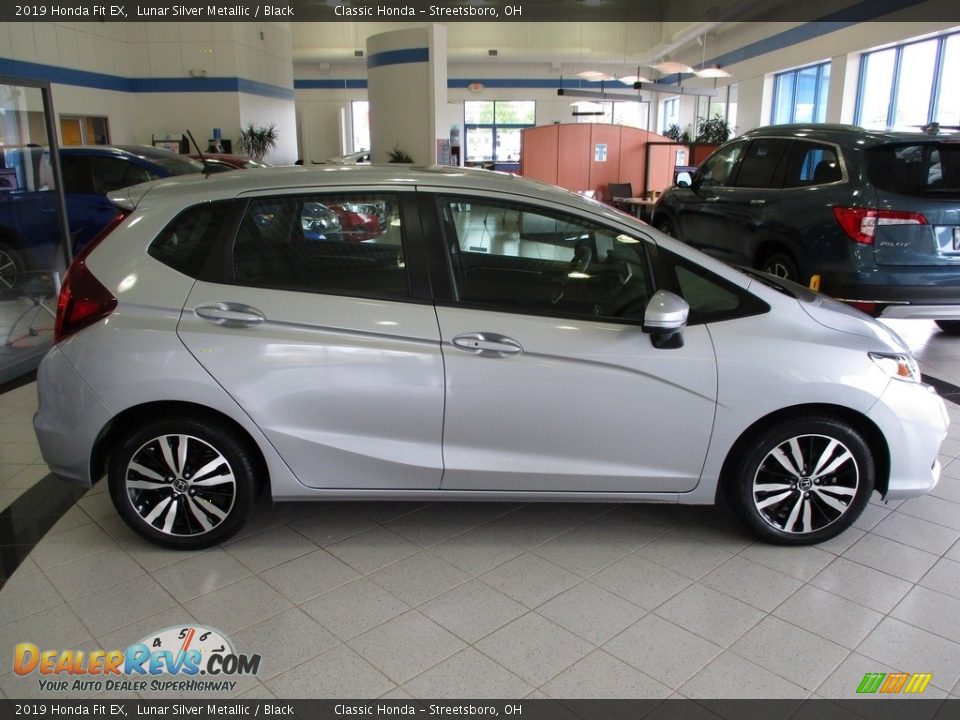 2019 Honda Fit EX Lunar Silver Metallic / Black Photo #4