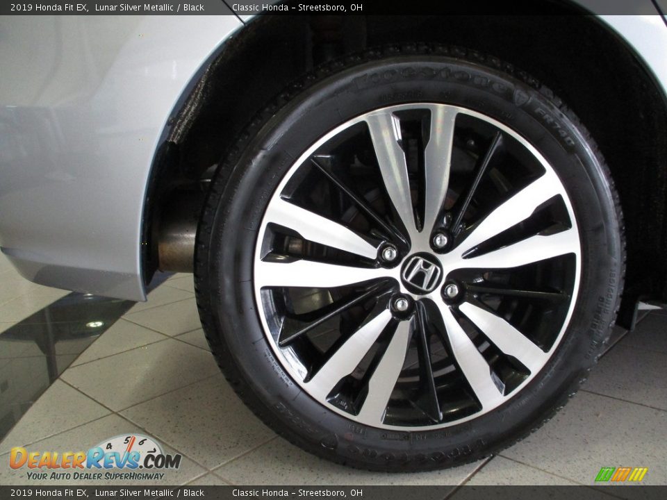 2019 Honda Fit EX Lunar Silver Metallic / Black Photo #6