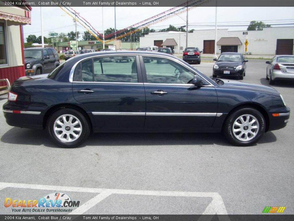 2004 Kia Amanti Cobalt Blue / Gray Photo #6