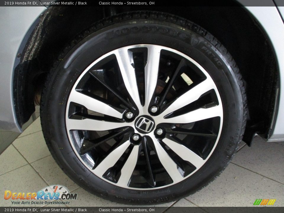 2019 Honda Fit EX Lunar Silver Metallic / Black Photo #7