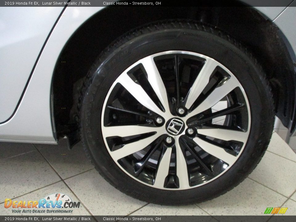 2019 Honda Fit EX Lunar Silver Metallic / Black Photo #8