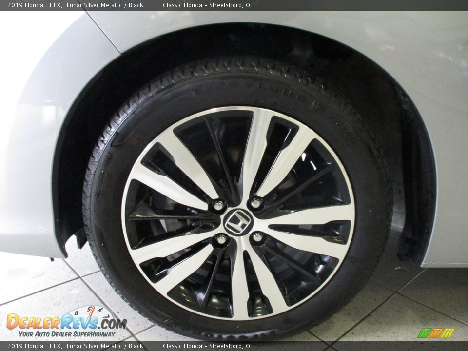 2019 Honda Fit EX Lunar Silver Metallic / Black Photo #9