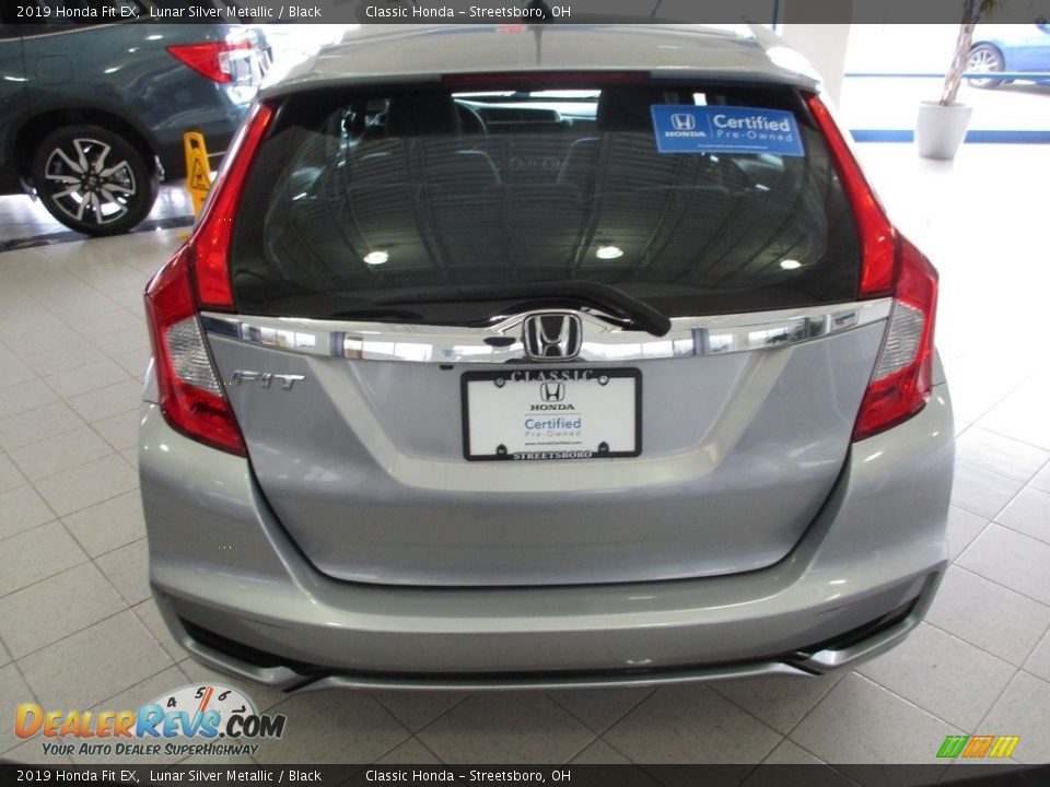 2019 Honda Fit EX Lunar Silver Metallic / Black Photo #10