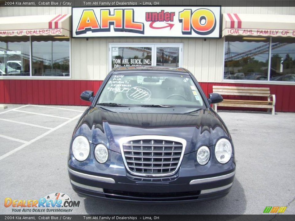 2004 Kia Amanti Cobalt Blue / Gray Photo #8