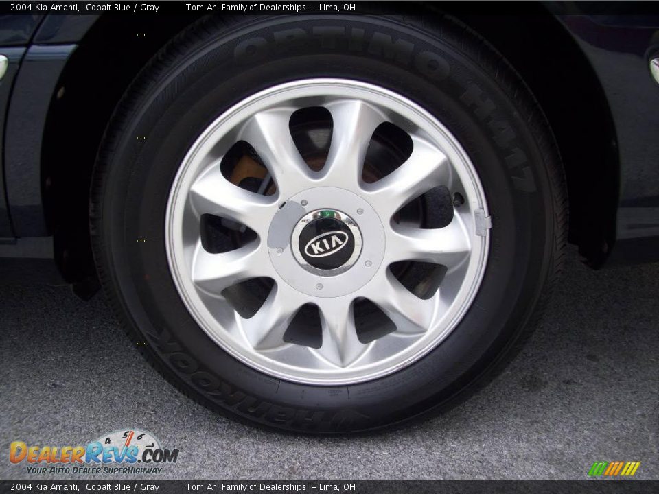 2004 Kia Amanti Cobalt Blue / Gray Photo #9