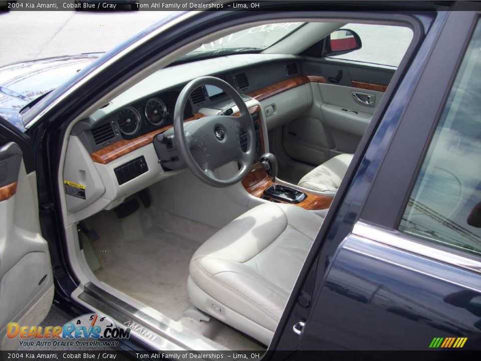 2004 Kia Amanti Cobalt Blue / Gray Photo #10