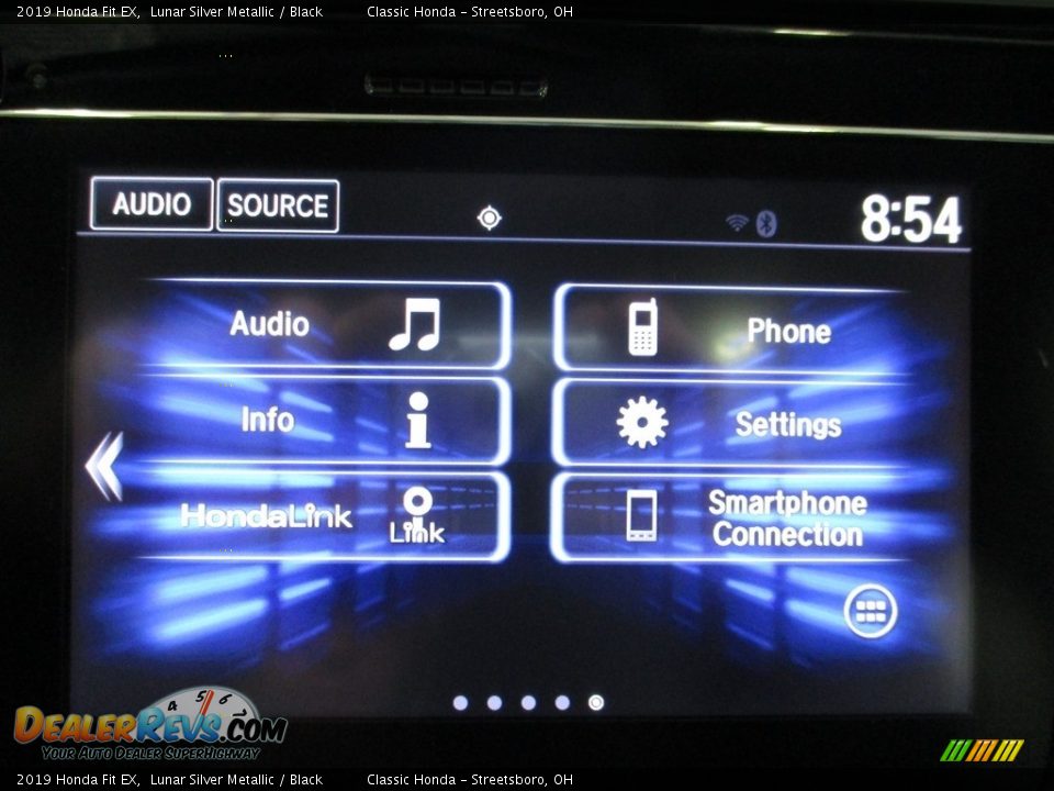 2019 Honda Fit EX Lunar Silver Metallic / Black Photo #35