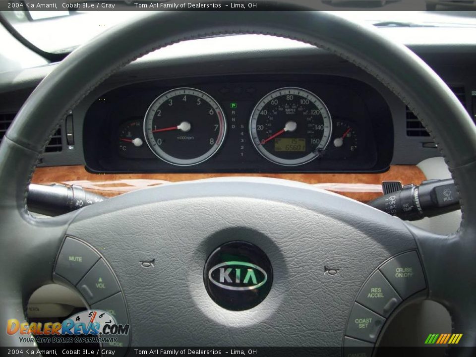 2004 Kia Amanti Cobalt Blue / Gray Photo #11