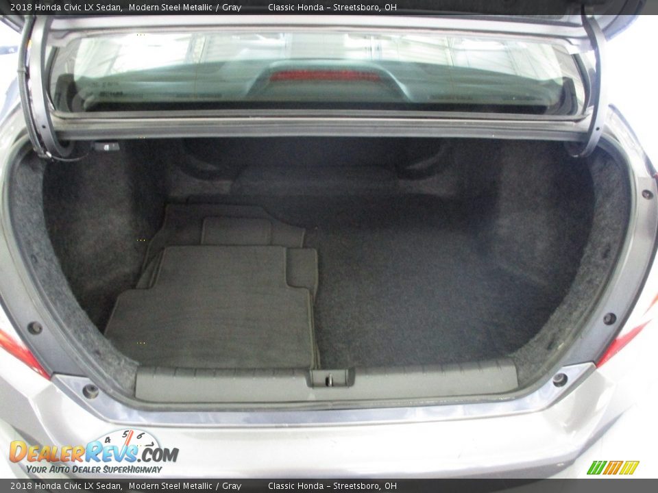 2018 Honda Civic LX Sedan Modern Steel Metallic / Gray Photo #11