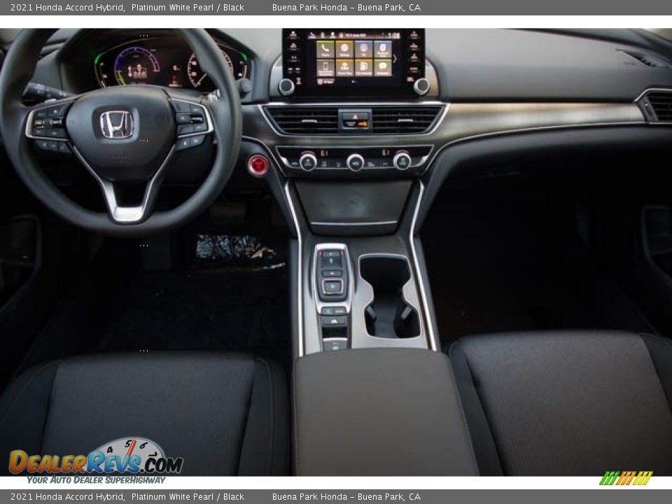 2021 Honda Accord Hybrid Platinum White Pearl / Black Photo #19