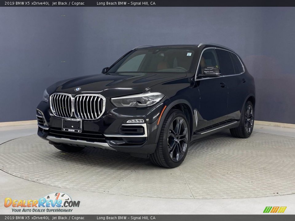 2019 BMW X5 xDrive40i Jet Black / Cognac Photo #3