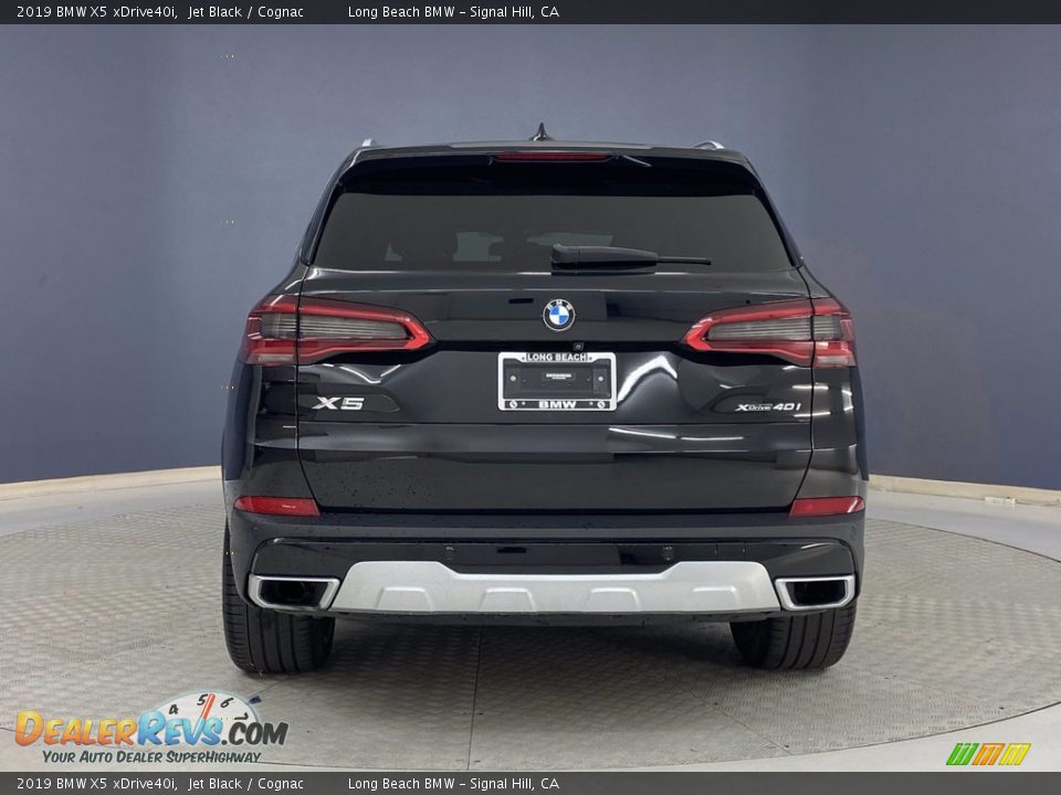 2019 BMW X5 xDrive40i Jet Black / Cognac Photo #4