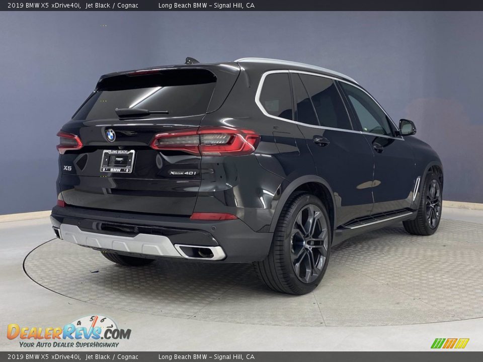 2019 BMW X5 xDrive40i Jet Black / Cognac Photo #5