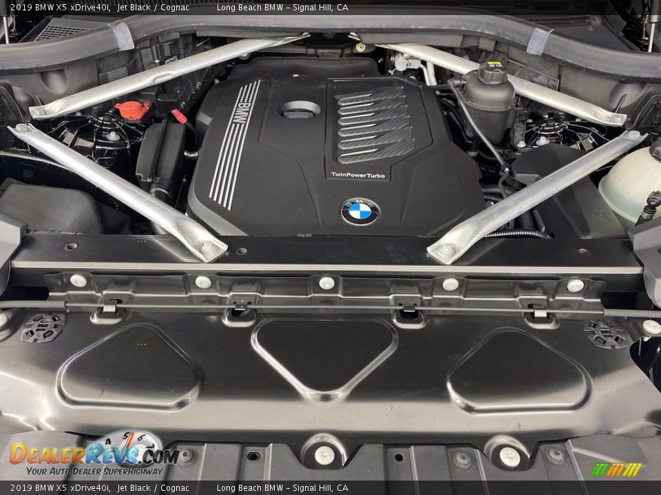 2019 BMW X5 xDrive40i Jet Black / Cognac Photo #12