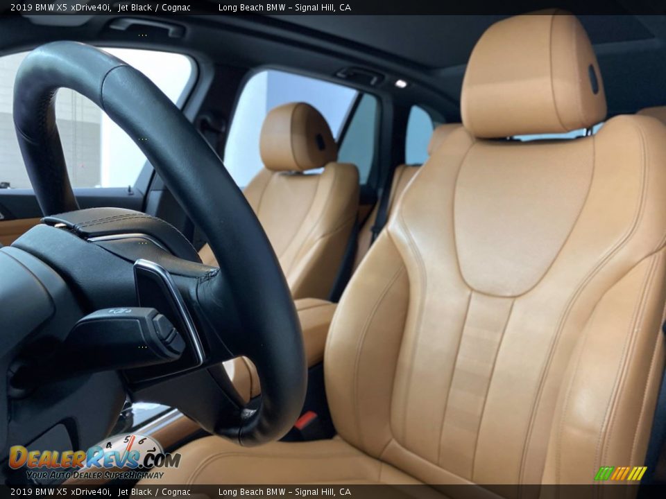 2019 BMW X5 xDrive40i Jet Black / Cognac Photo #17