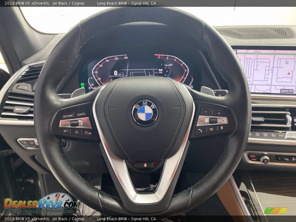 2019 BMW X5 xDrive40i Jet Black / Cognac Photo #18