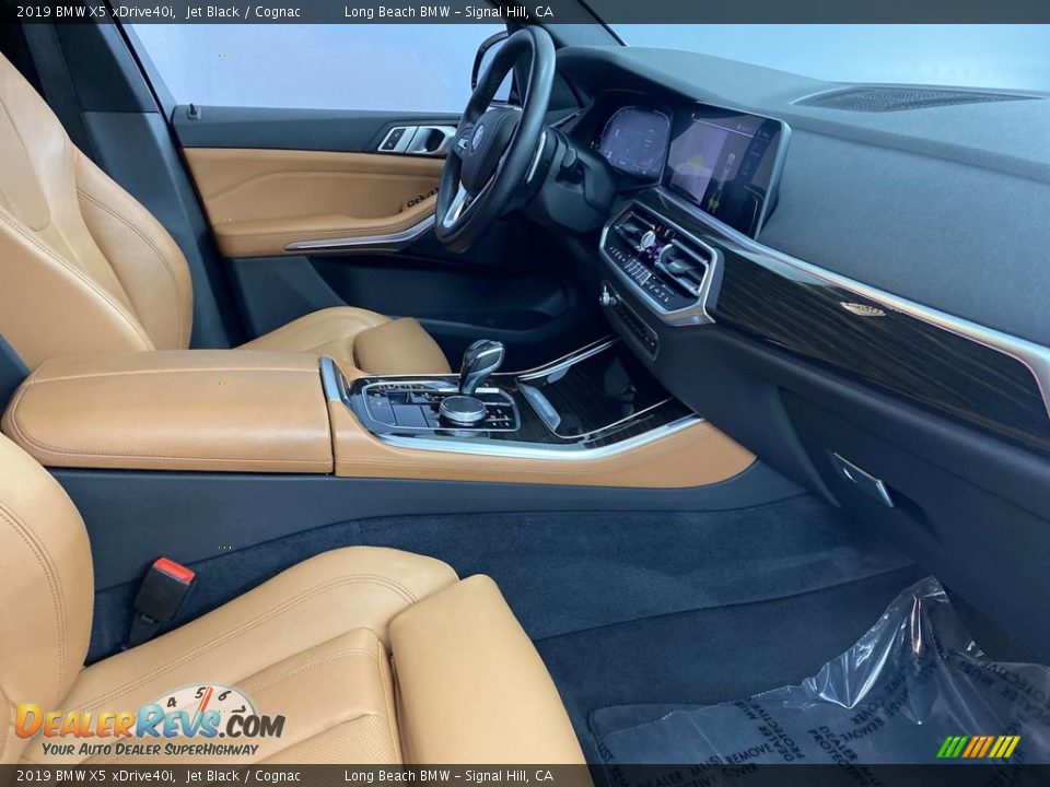 2019 BMW X5 xDrive40i Jet Black / Cognac Photo #33