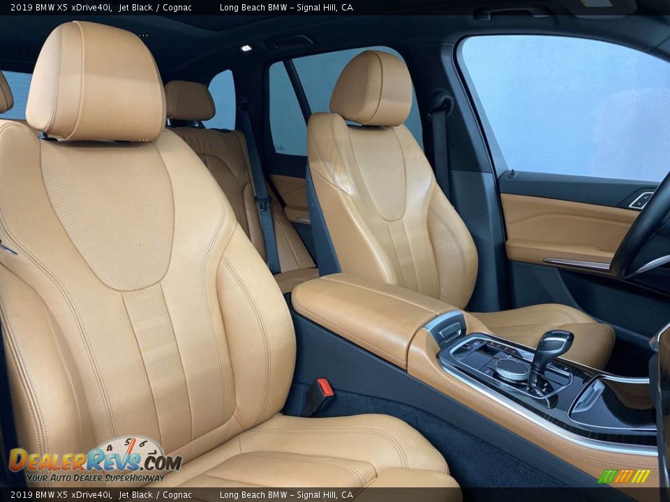 2019 BMW X5 xDrive40i Jet Black / Cognac Photo #34