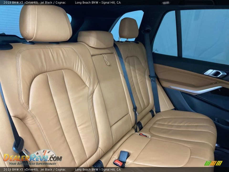 2019 BMW X5 xDrive40i Jet Black / Cognac Photo #36