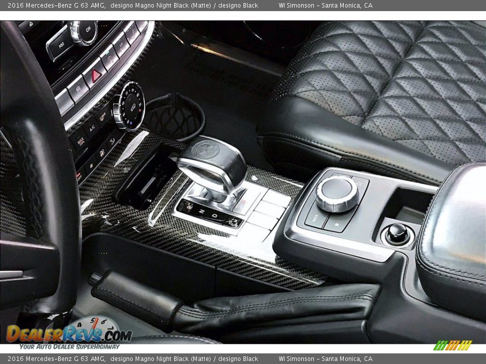 2016 Mercedes-Benz G 63 AMG designo Magno Night Black (Matte) / designo Black Photo #17