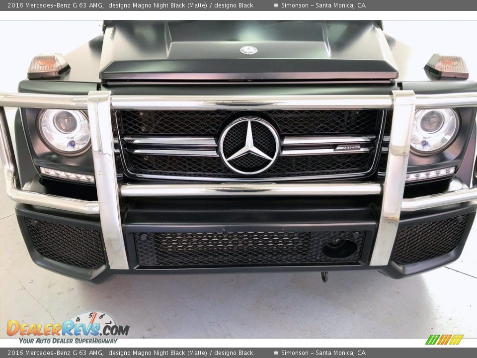 2016 Mercedes-Benz G 63 AMG designo Magno Night Black (Matte) / designo Black Photo #30