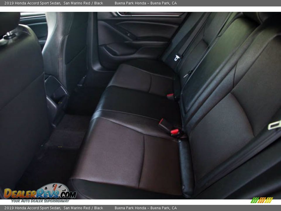2019 Honda Accord Sport Sedan San Marino Red / Black Photo #4