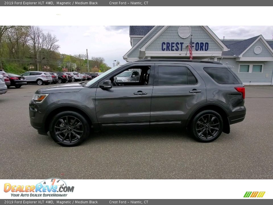 2019 Ford Explorer XLT 4WD Magnetic / Medium Black Photo #4