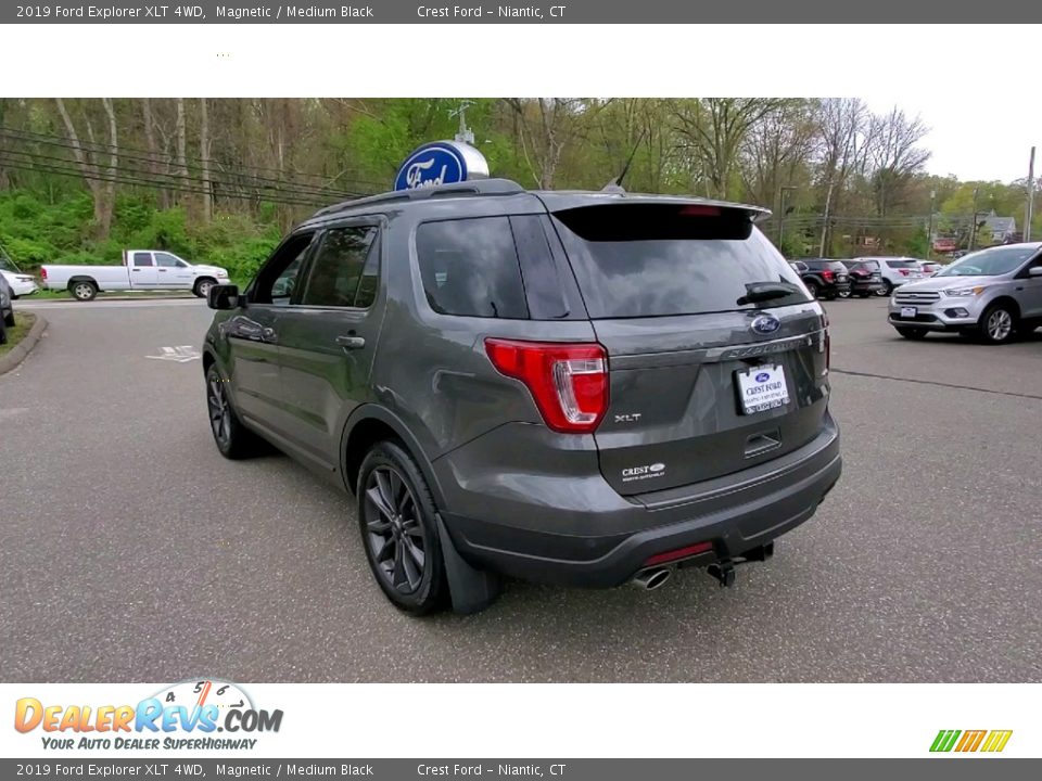 2019 Ford Explorer XLT 4WD Magnetic / Medium Black Photo #5