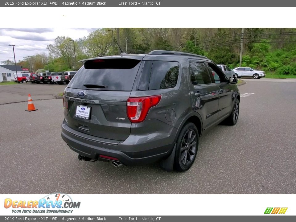 2019 Ford Explorer XLT 4WD Magnetic / Medium Black Photo #7