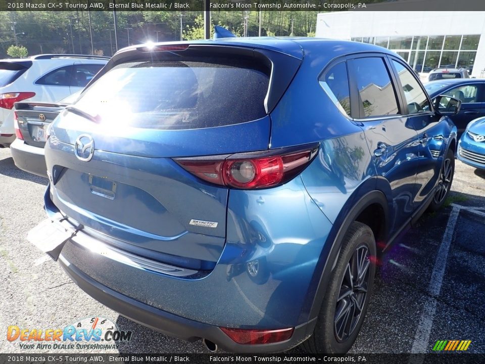 2018 Mazda CX-5 Touring AWD Eternal Blue Metallic / Black Photo #4