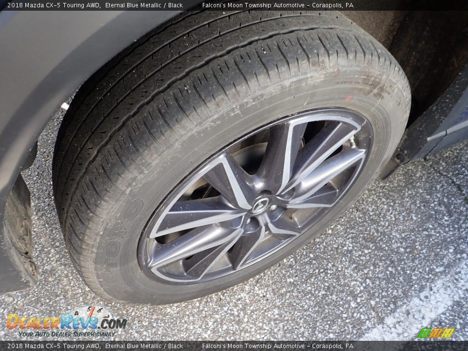 2018 Mazda CX-5 Touring AWD Eternal Blue Metallic / Black Photo #5