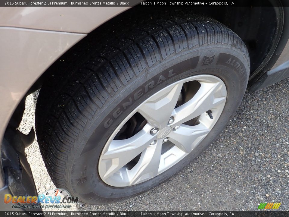 2015 Subaru Forester 2.5i Premium Burnished Bronze Metallic / Black Photo #5