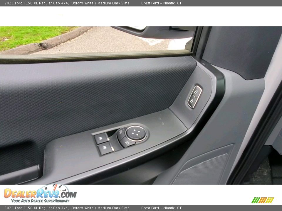 2021 Ford F150 XL Regular Cab 4x4 Oxford White / Medium Dark Slate Photo #12