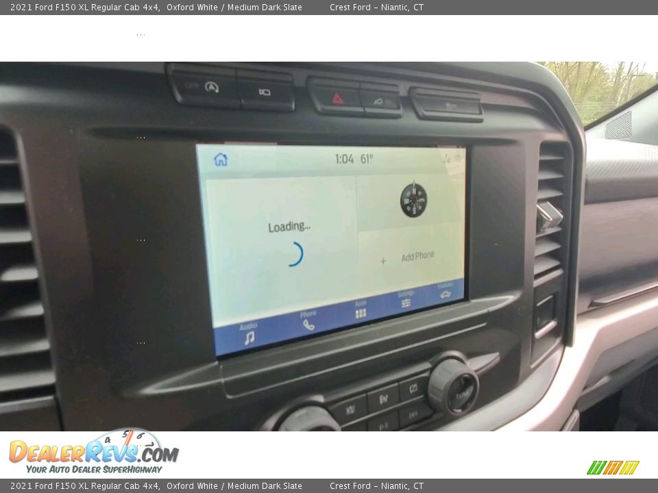 2021 Ford F150 XL Regular Cab 4x4 Oxford White / Medium Dark Slate Photo #14
