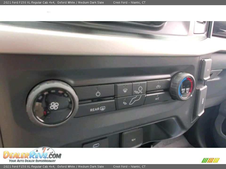 2021 Ford F150 XL Regular Cab 4x4 Oxford White / Medium Dark Slate Photo #15