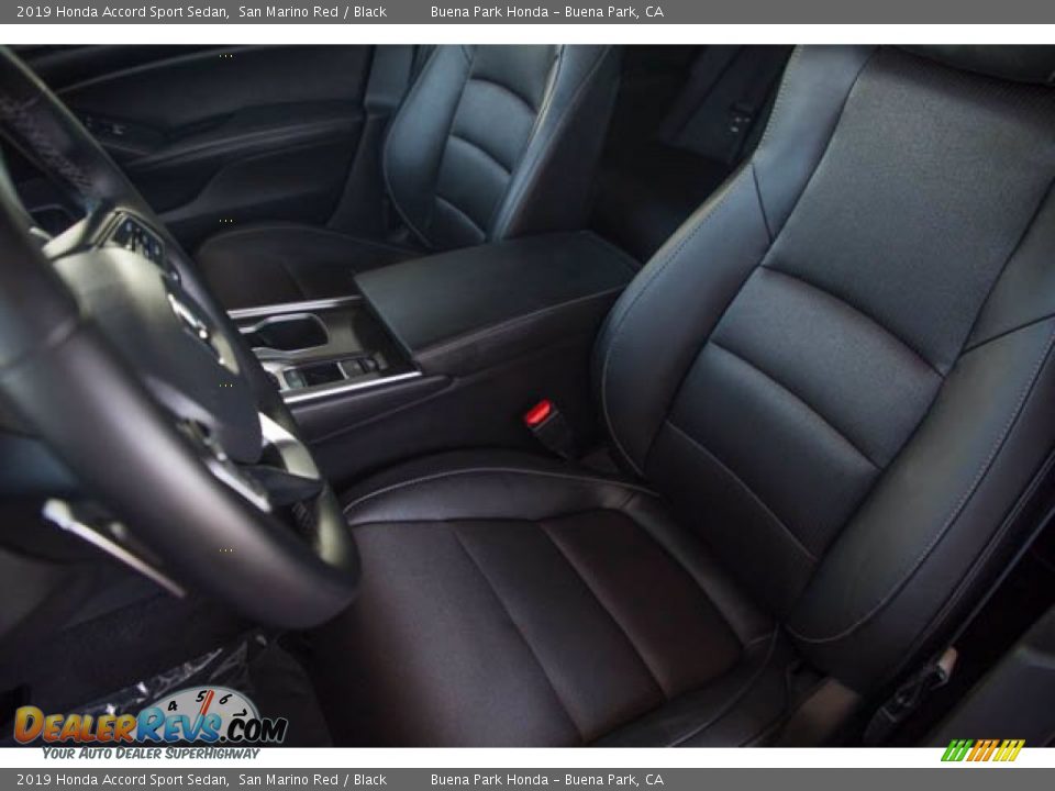2019 Honda Accord Sport Sedan San Marino Red / Black Photo #18
