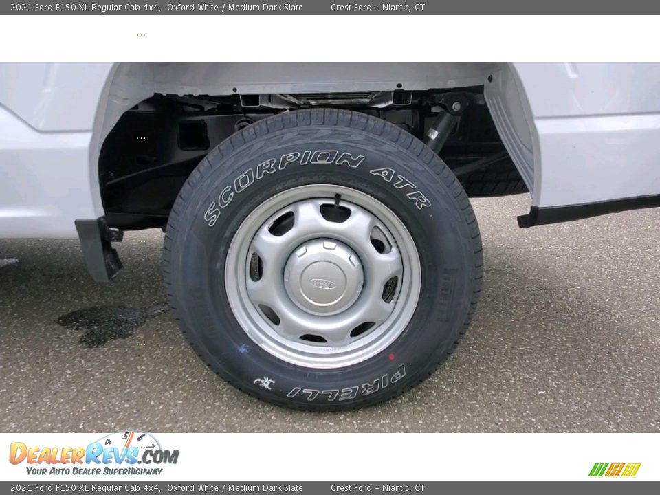 2021 Ford F150 XL Regular Cab 4x4 Oxford White / Medium Dark Slate Photo #17