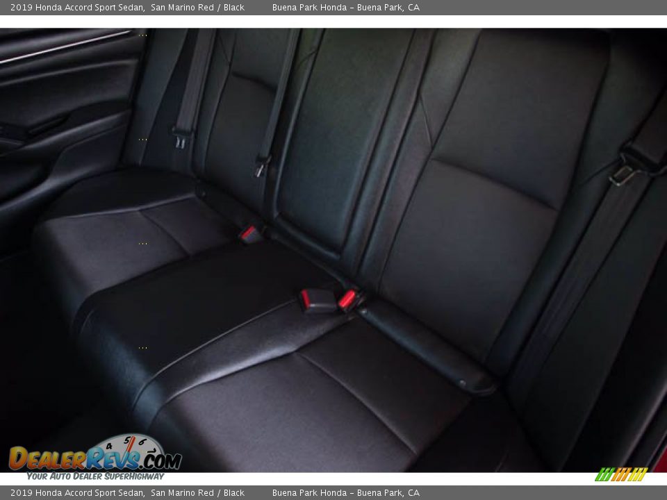2019 Honda Accord Sport Sedan San Marino Red / Black Photo #19