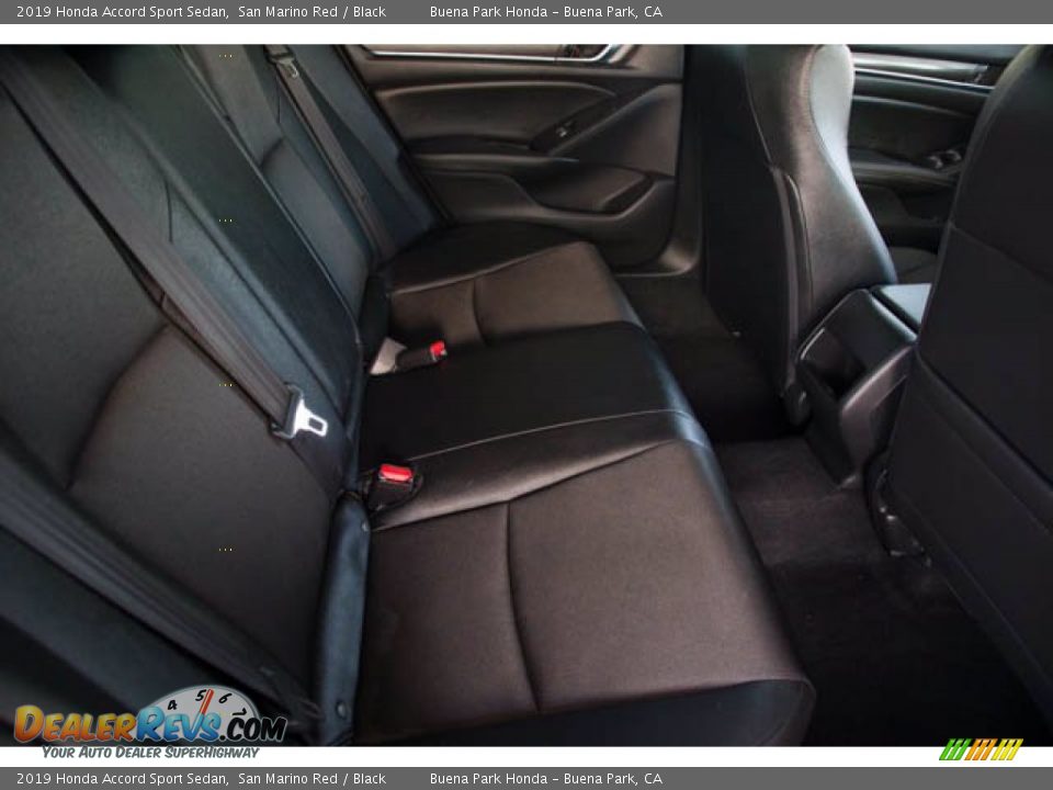 2019 Honda Accord Sport Sedan San Marino Red / Black Photo #21