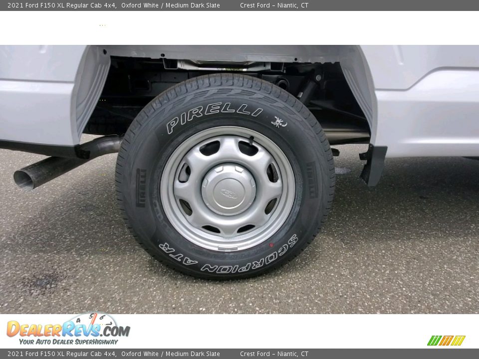 2021 Ford F150 XL Regular Cab 4x4 Oxford White / Medium Dark Slate Photo #19