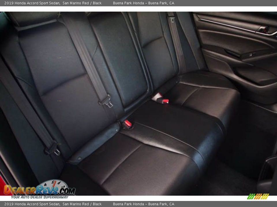 2019 Honda Accord Sport Sedan San Marino Red / Black Photo #22