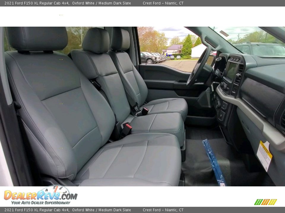 2021 Ford F150 XL Regular Cab 4x4 Oxford White / Medium Dark Slate Photo #20