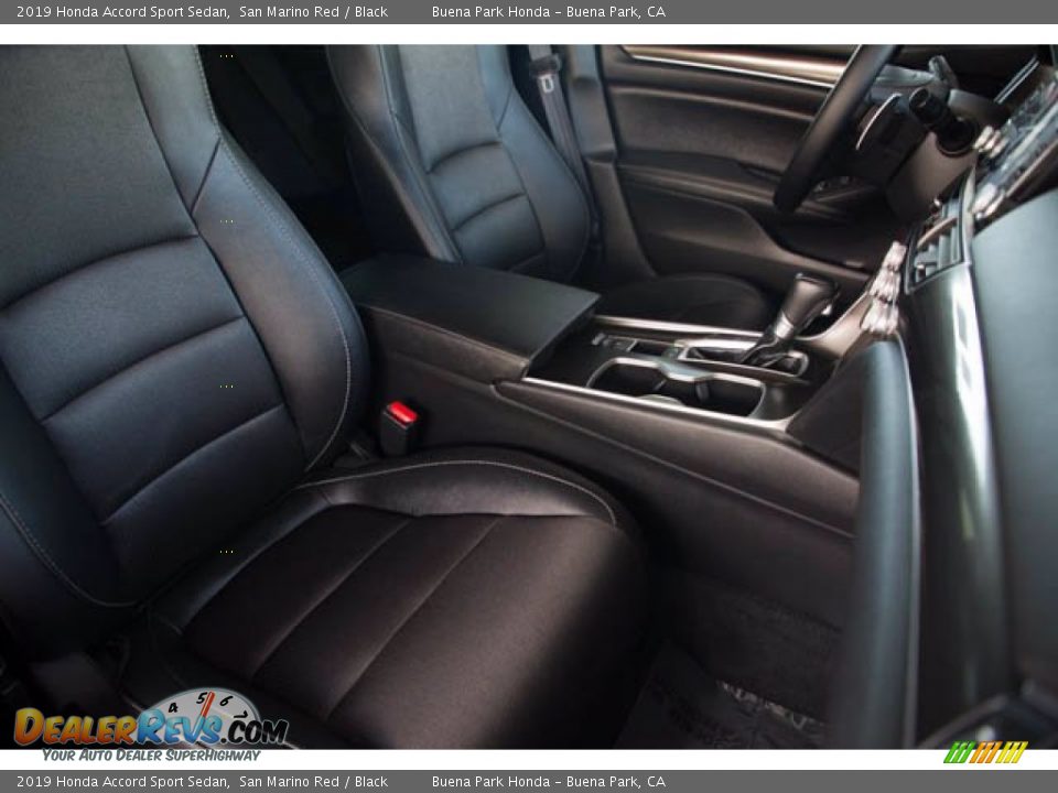 2019 Honda Accord Sport Sedan San Marino Red / Black Photo #24