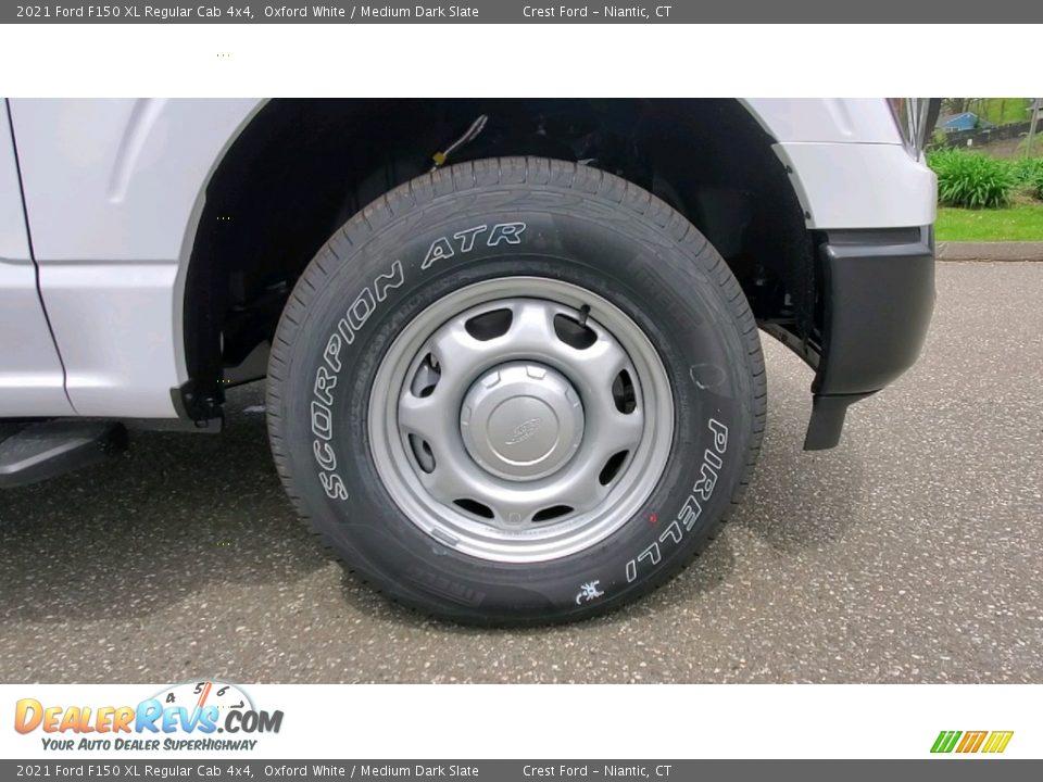 2021 Ford F150 XL Regular Cab 4x4 Oxford White / Medium Dark Slate Photo #23