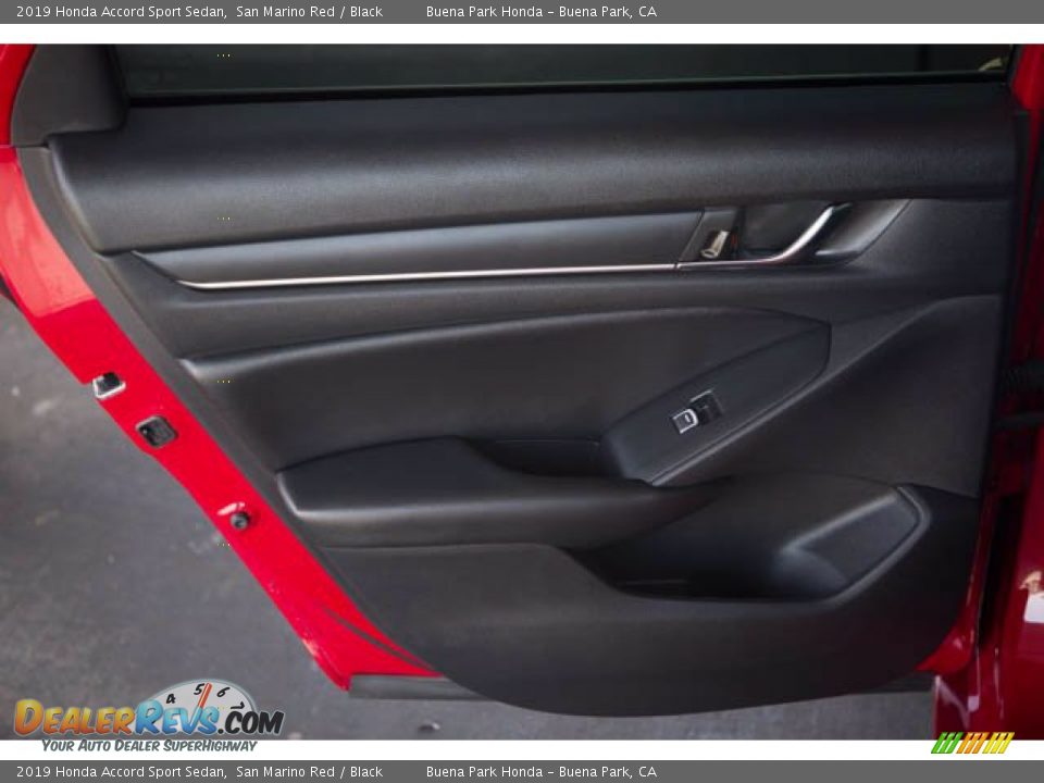 2019 Honda Accord Sport Sedan San Marino Red / Black Photo #30