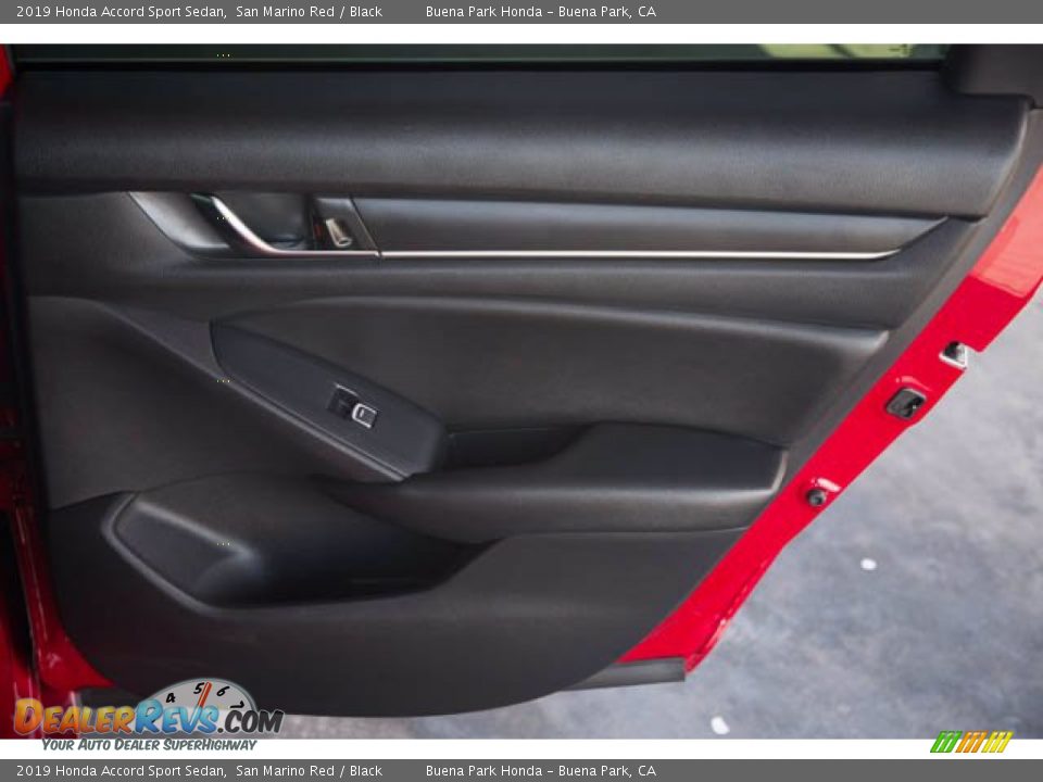 2019 Honda Accord Sport Sedan San Marino Red / Black Photo #31