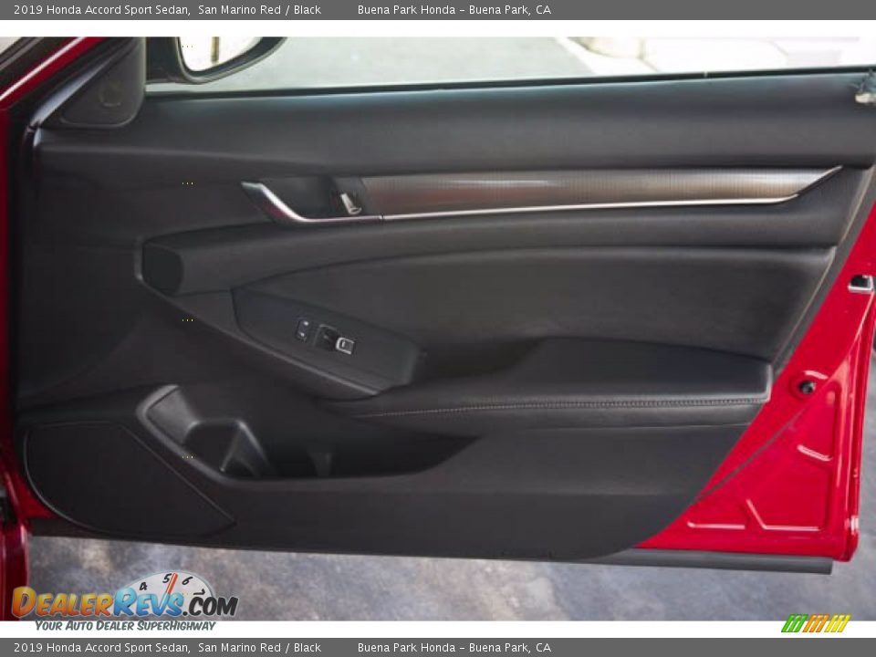 2019 Honda Accord Sport Sedan San Marino Red / Black Photo #32