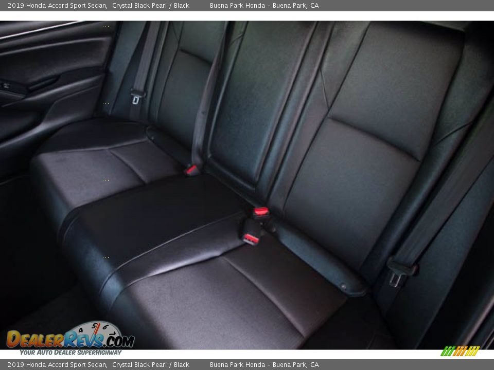 2019 Honda Accord Sport Sedan Crystal Black Pearl / Black Photo #19
