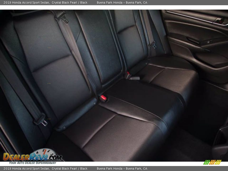 2019 Honda Accord Sport Sedan Crystal Black Pearl / Black Photo #22