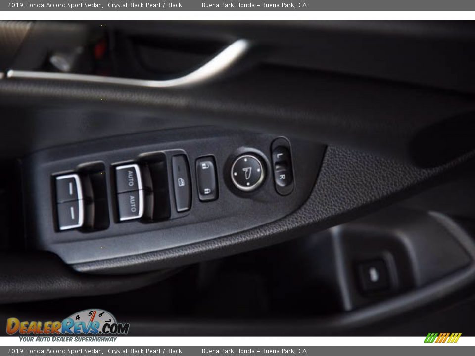 2019 Honda Accord Sport Sedan Crystal Black Pearl / Black Photo #29